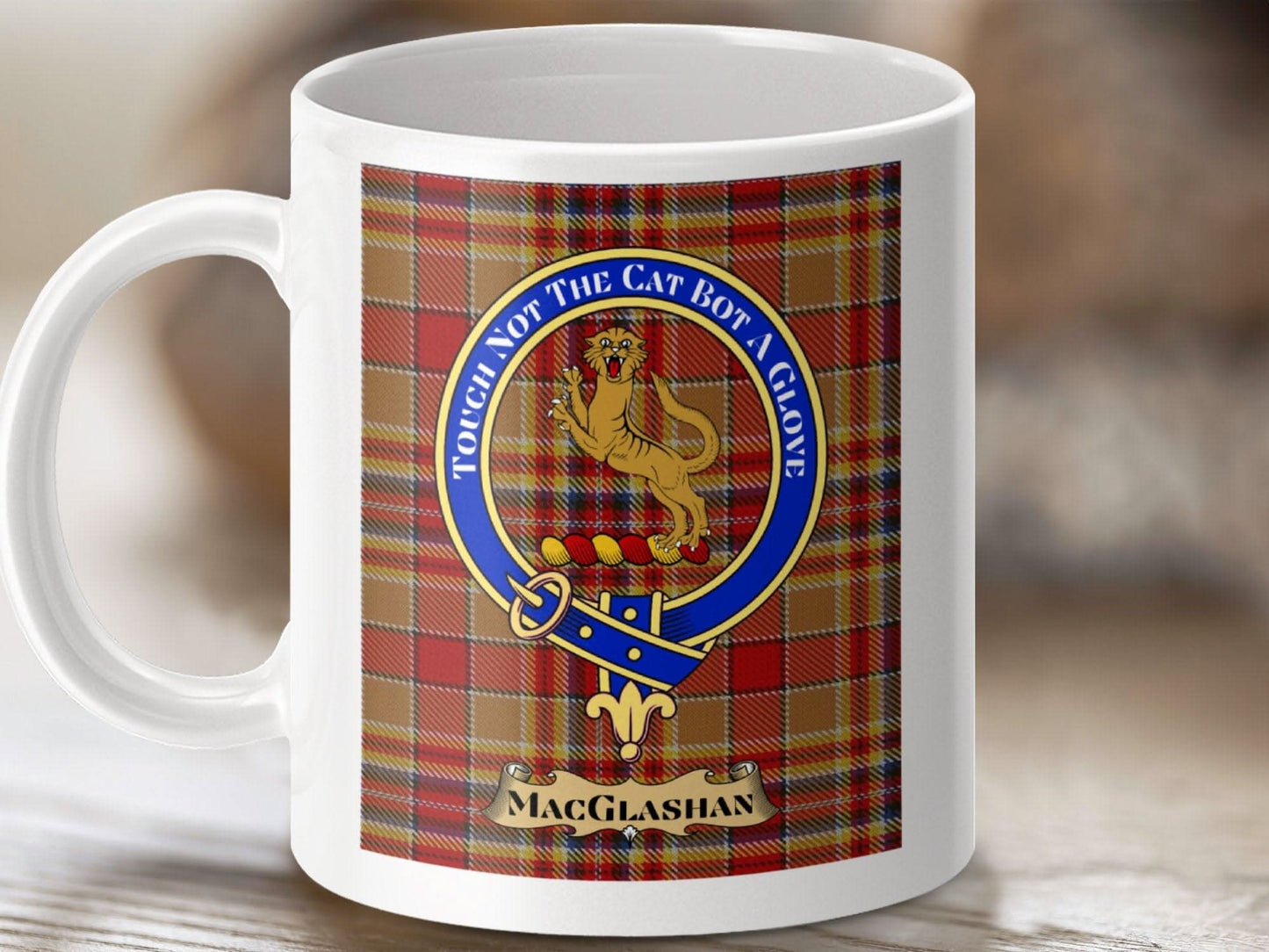 Tough Not The Cat Bot A Glove Design Mug product