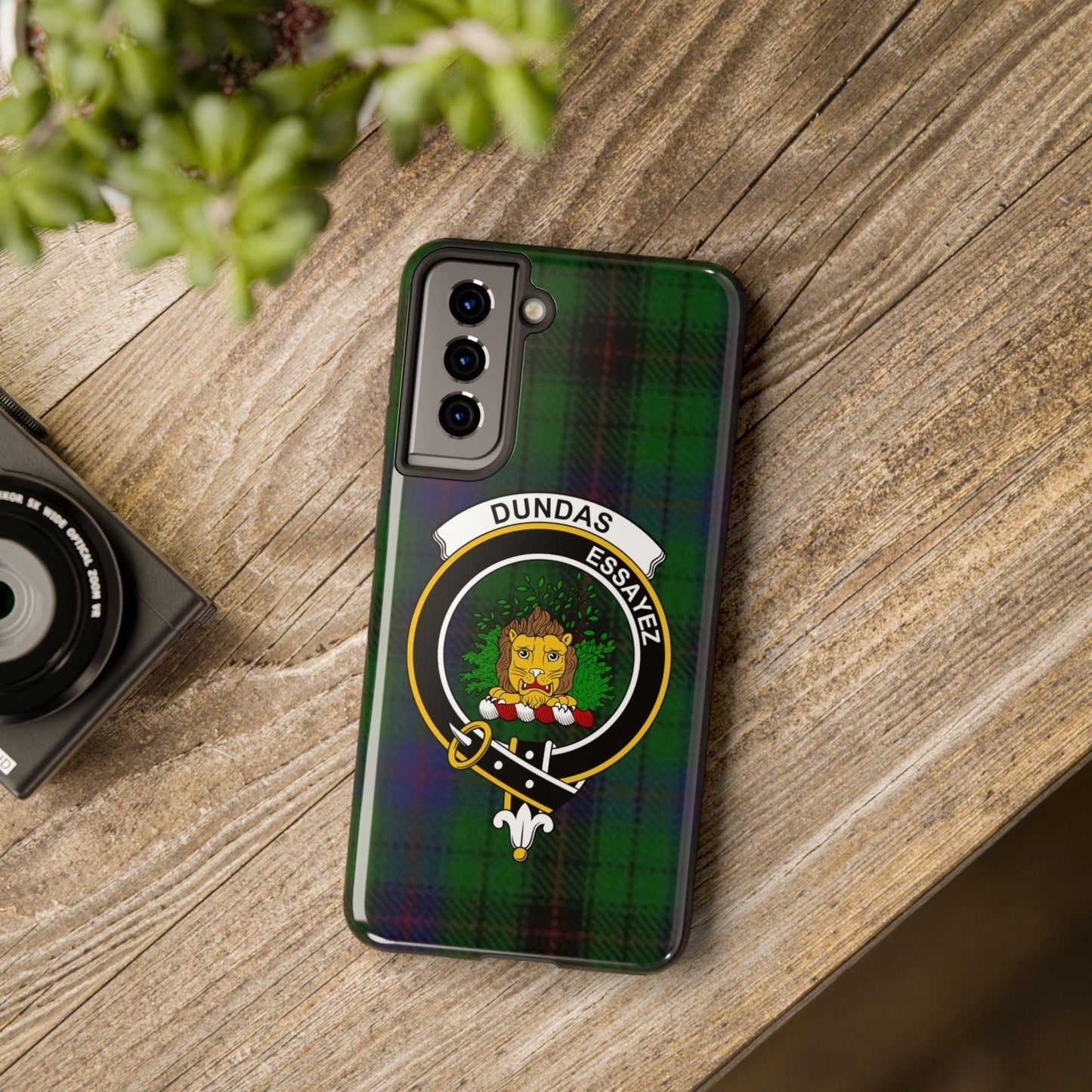 Dundas Clan Scottish Tartan Cell Phone Case - Celtic Ancestry Gifts