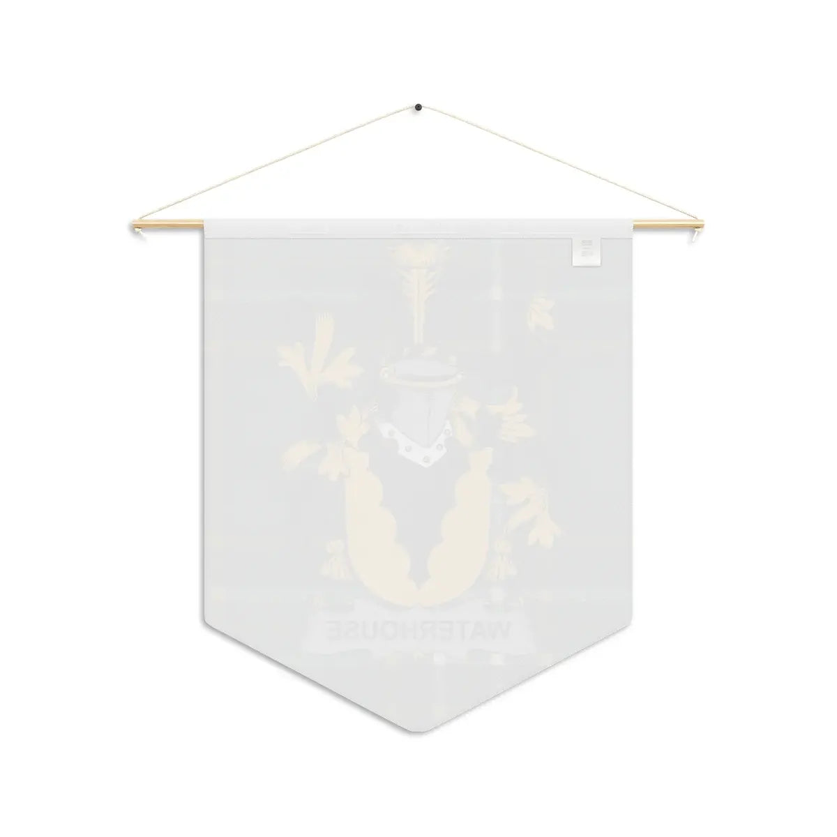 Custom Family Crest Banner Wall Hanging product