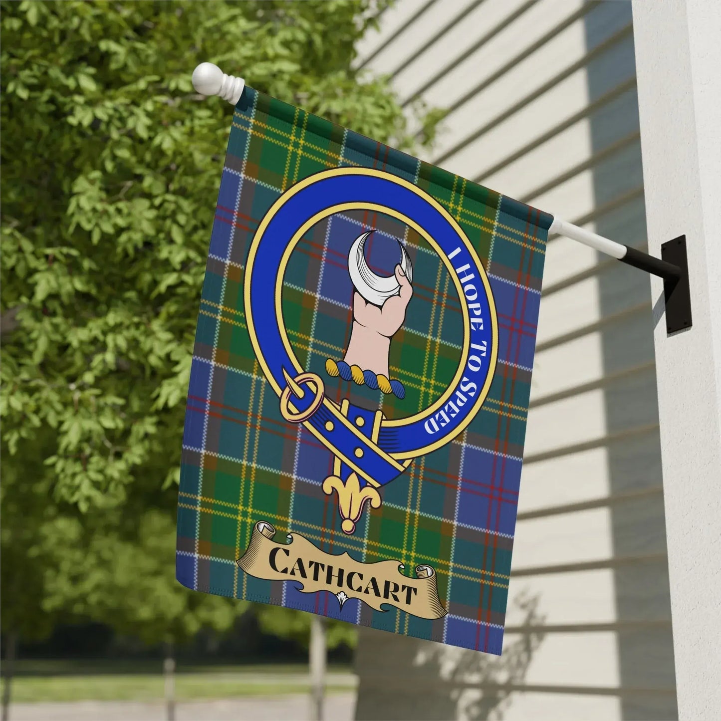 Hope To Speed Cathcart Tartan Flag product