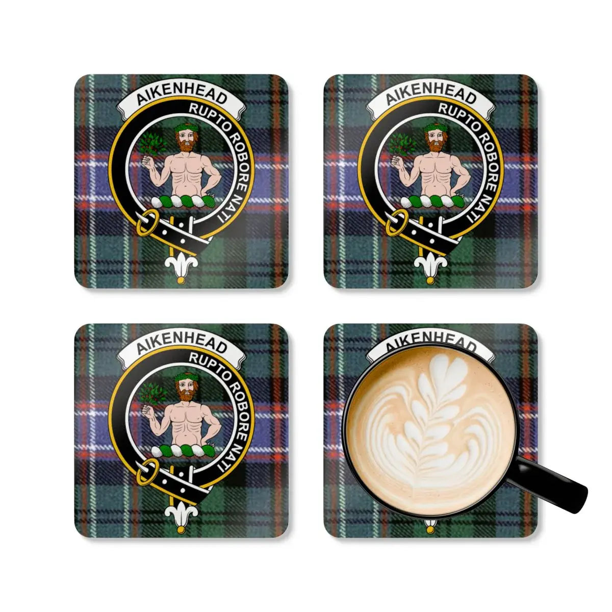 Traditional Aikenhead Design Square Coaster Set product type