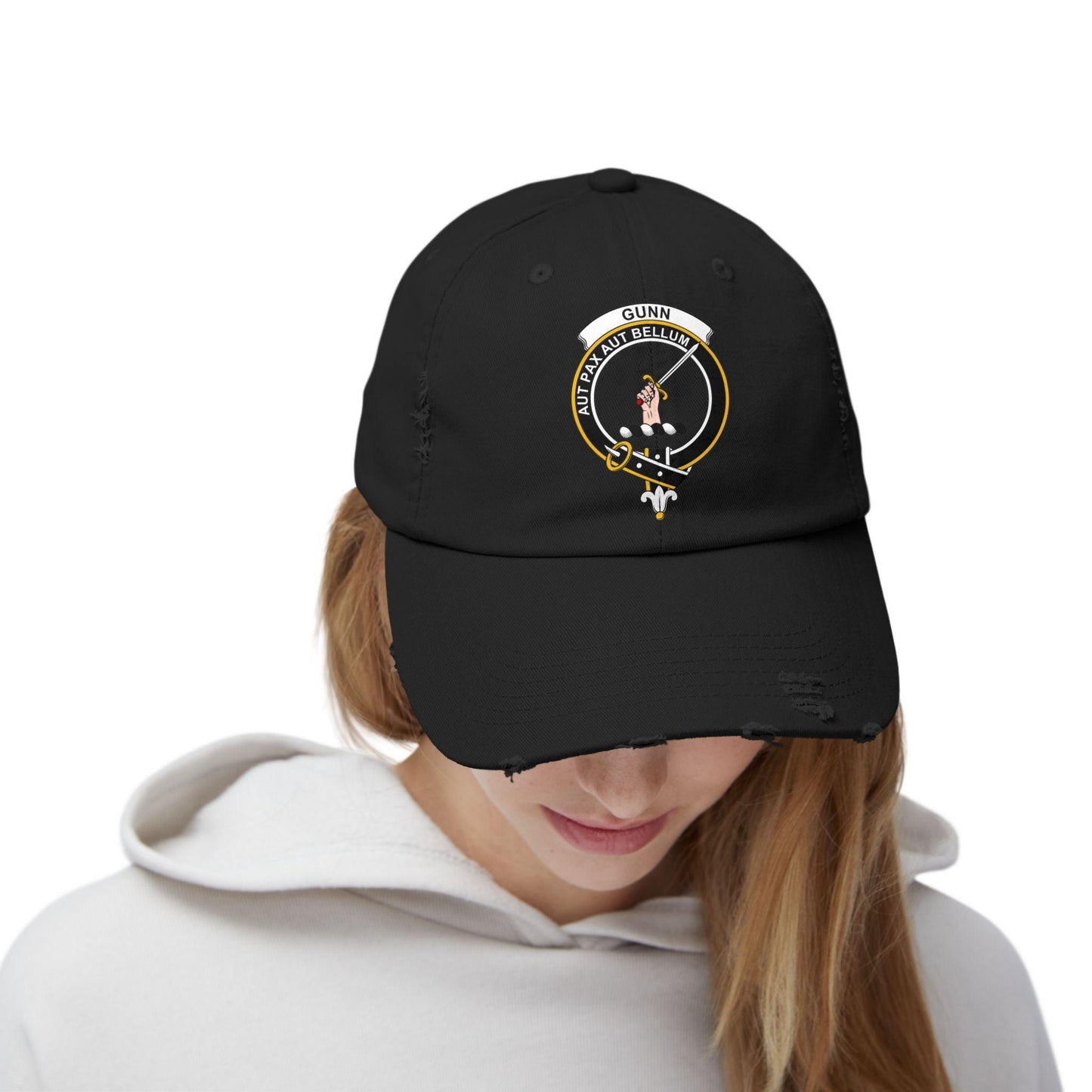 Gunn Clan Crest Scottish Baseball Cap