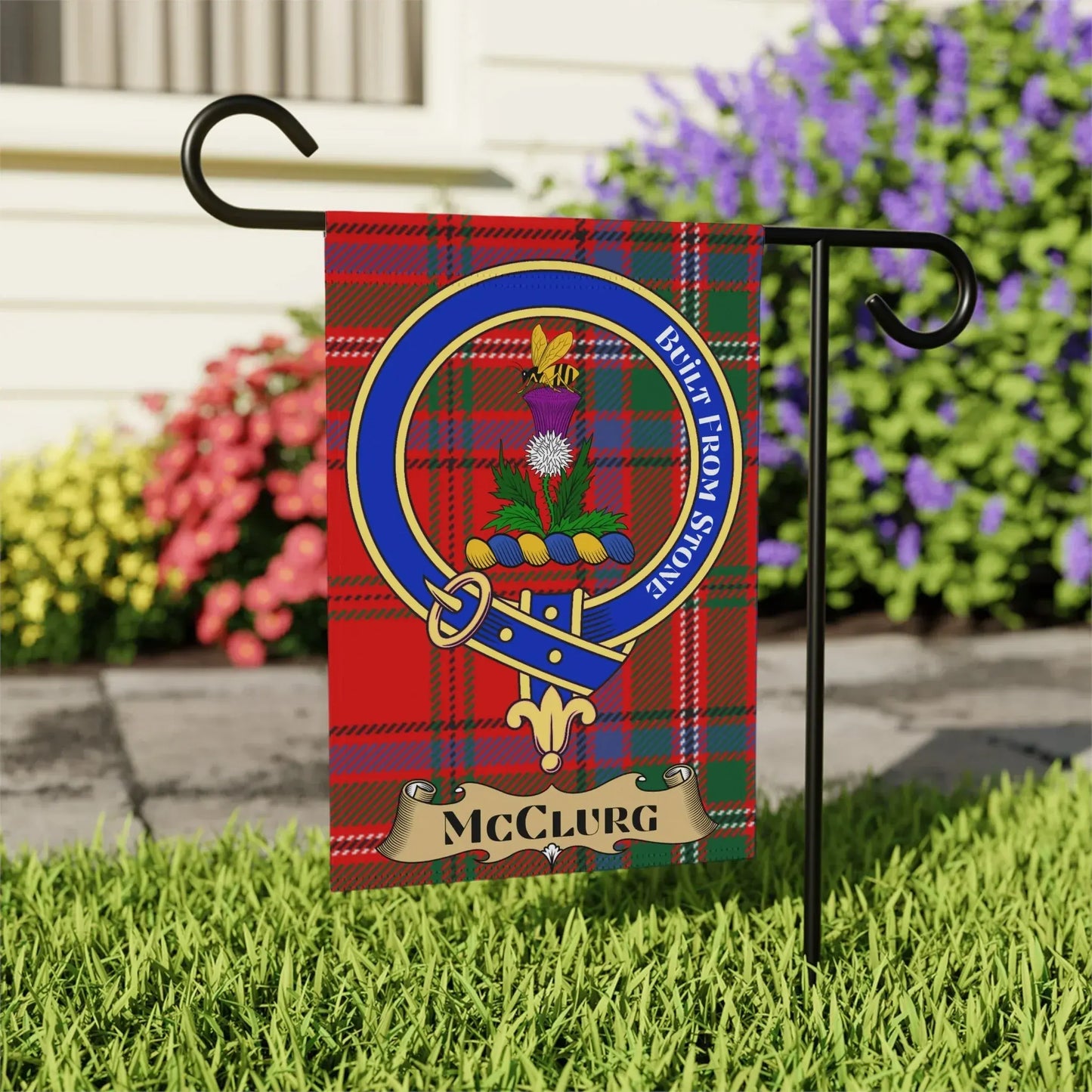 McClurg Scottish Clan Emblem Garden Flag product