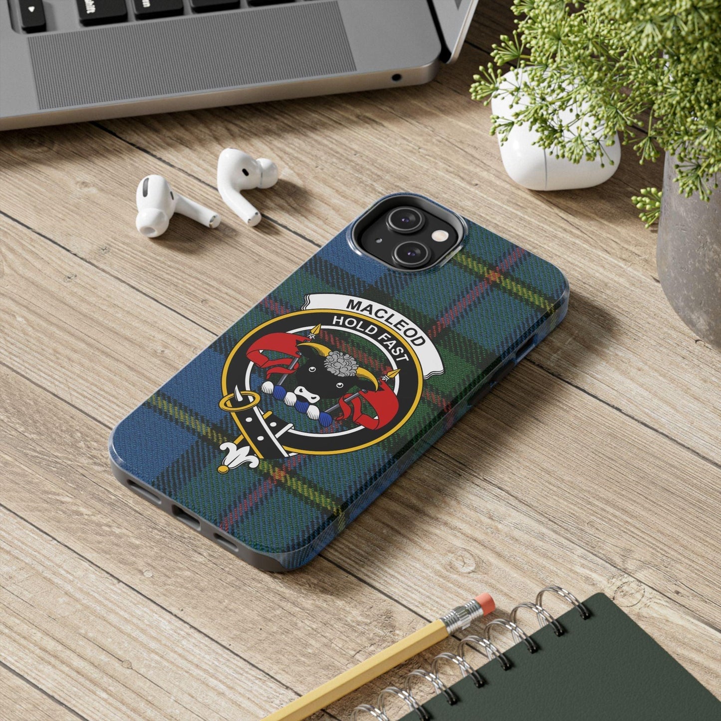 Macleod Clan Scottish Tartan Cell Phone Case - Celtic Ancestry Gifts