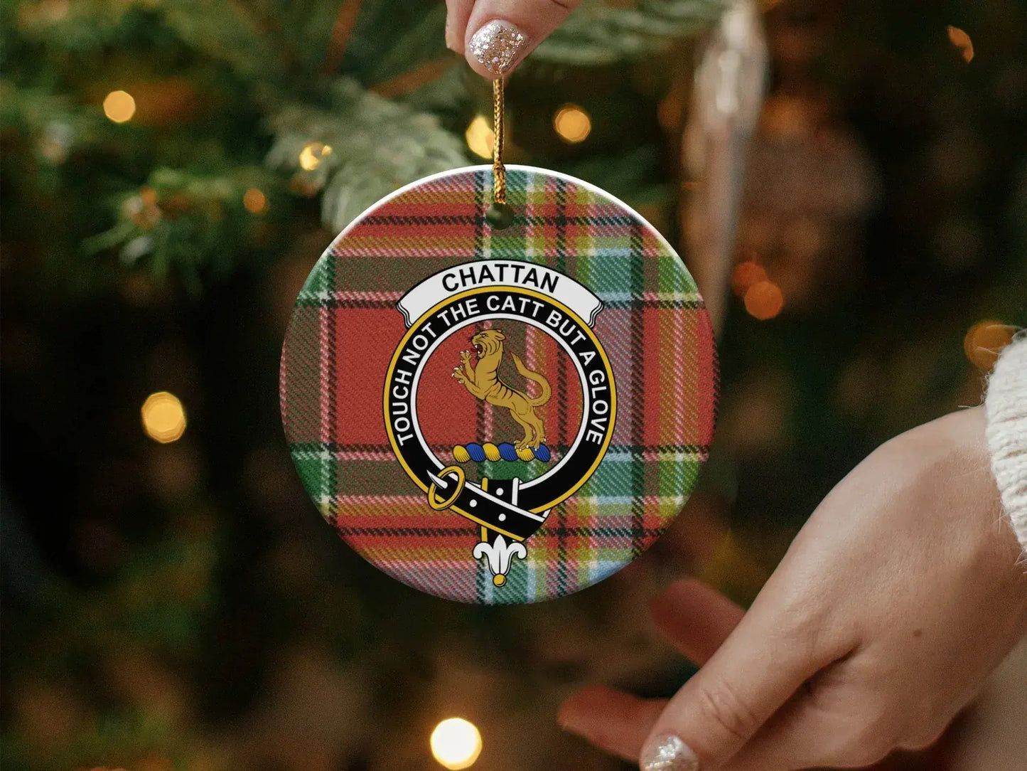 Chattan Touch Not The Catt But A Glove ornament product