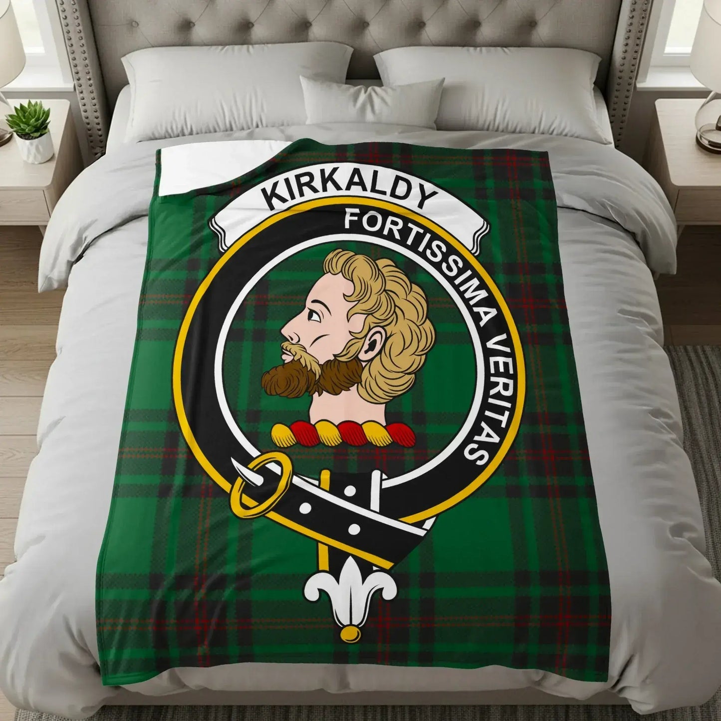 Kirkaldy Fortissima Veritas Design Blanket product
