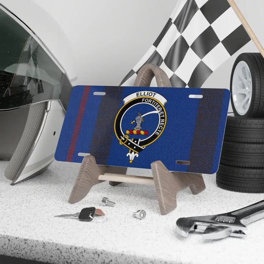 Custom Racing Car License Plate Product