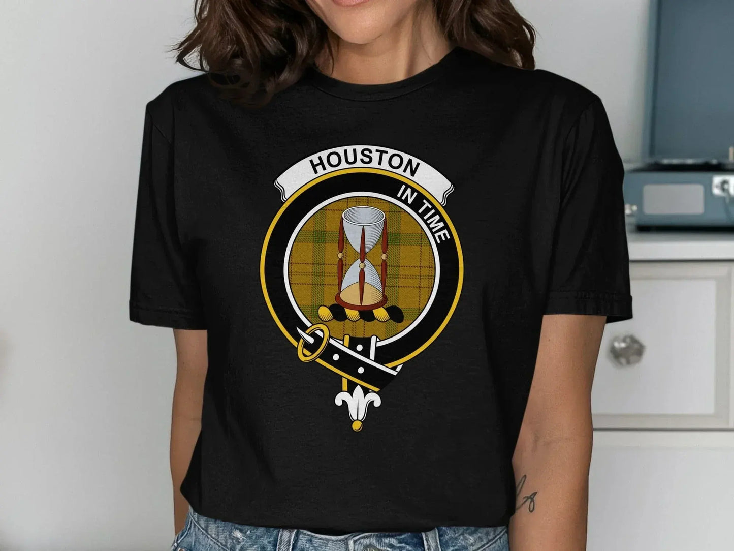 Houston In Time Graphic Printed T-shirt product type