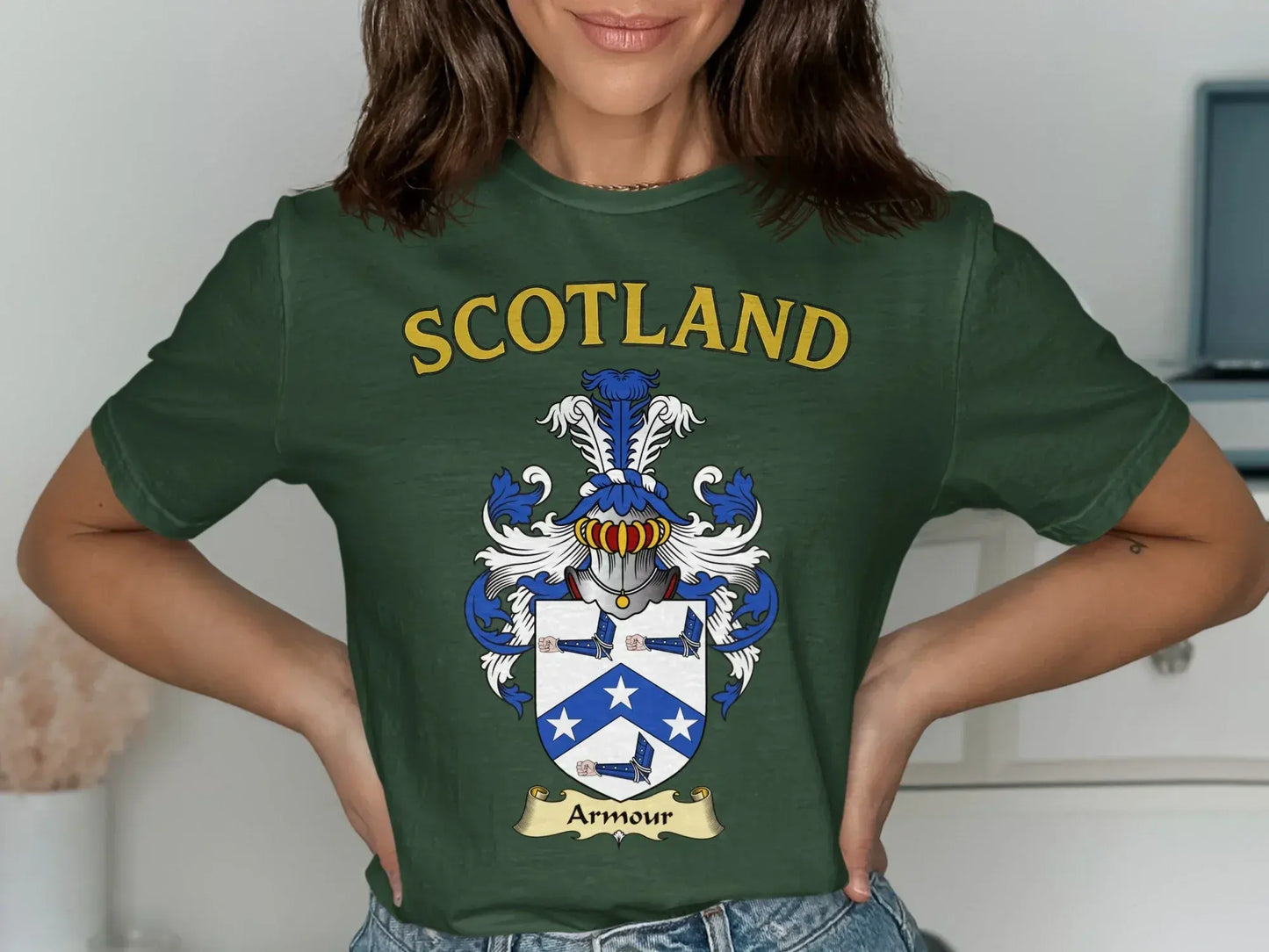 Scotland Armour Graphic T-Shirt product type
