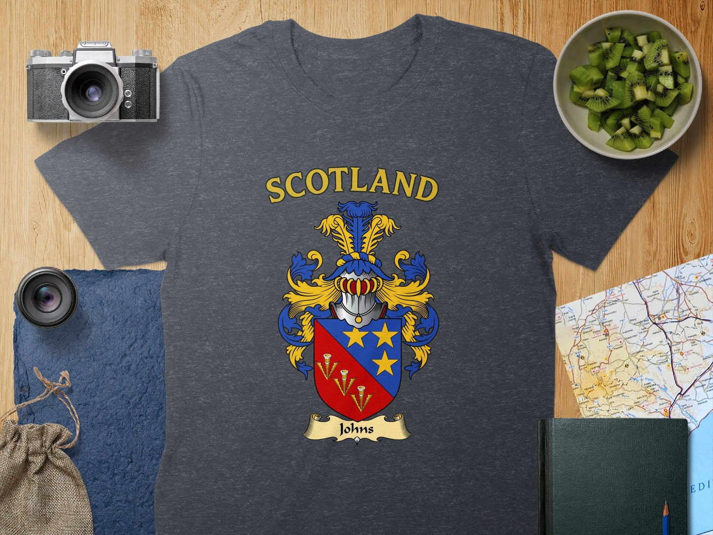 Scotland Family Crest Custom T-Shirt product