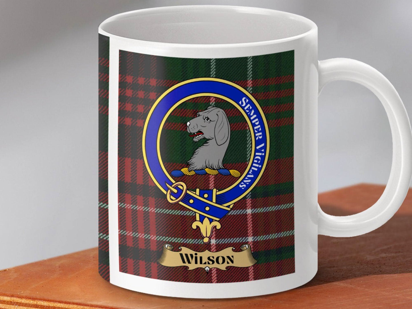 Scottish Clan Tartan Wilson Coffee Mug product type