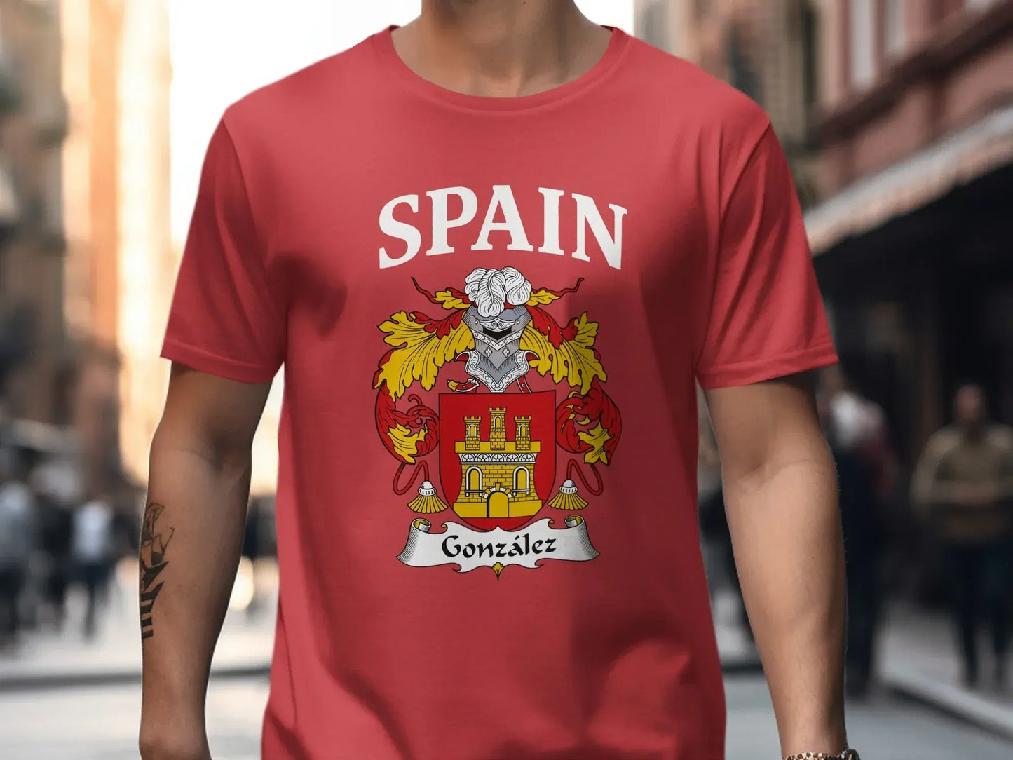 Spain González Coat of Arms Graphic T-Shirt product