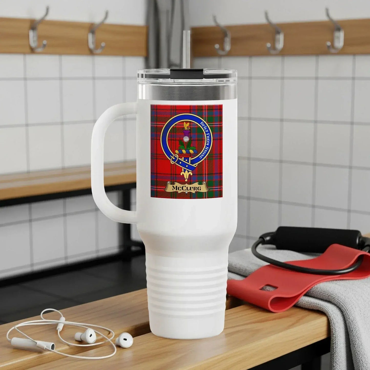Clan McClure Personalized Travel Mug product