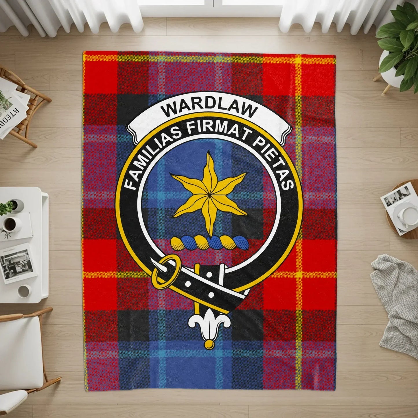 Wardlaw Family Tartan Blanket for Home Decor product
