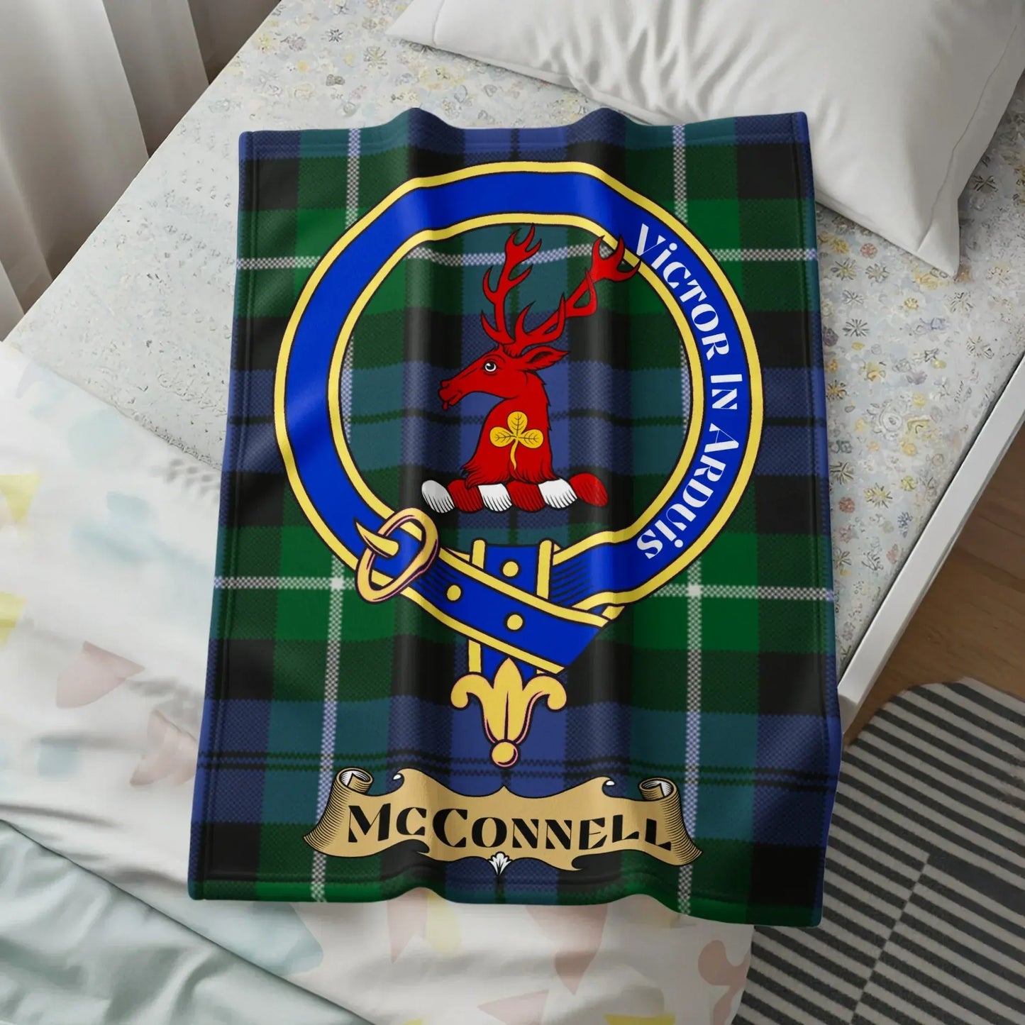 McConnell Tartan Plaid Blanket High Quality Product