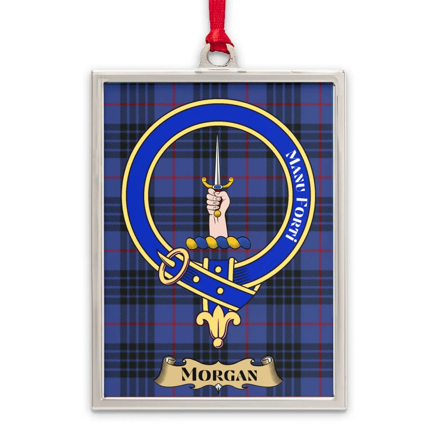 Traditional Scottish Clan Crest Plaid Design product