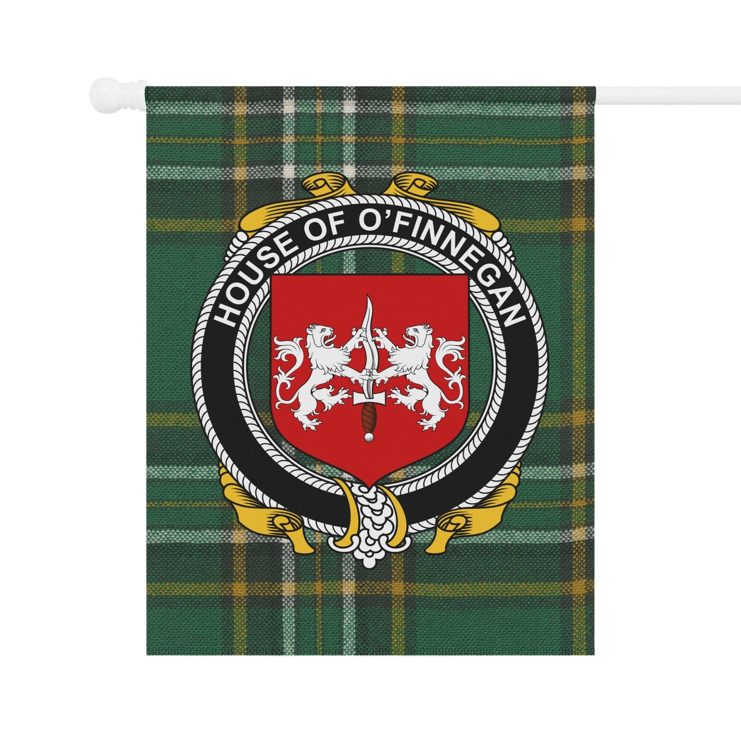 House of O'Finnegan Decorative Tartan Flag Product