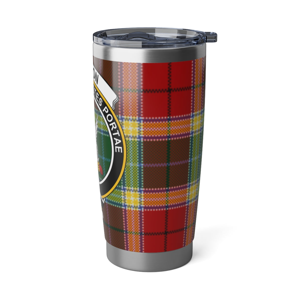 Clan Crest Tartan Design Insulated Tumbler Product