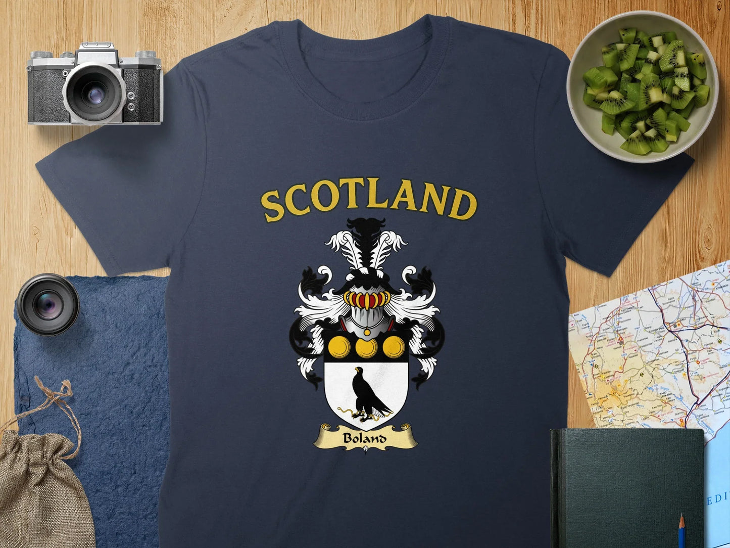 Scotland Boland Family Crest T-Shirt product type