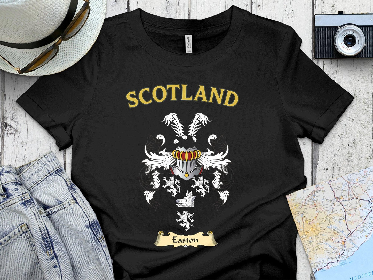 Scotland Heritage Design Graphic T-Shirt product type