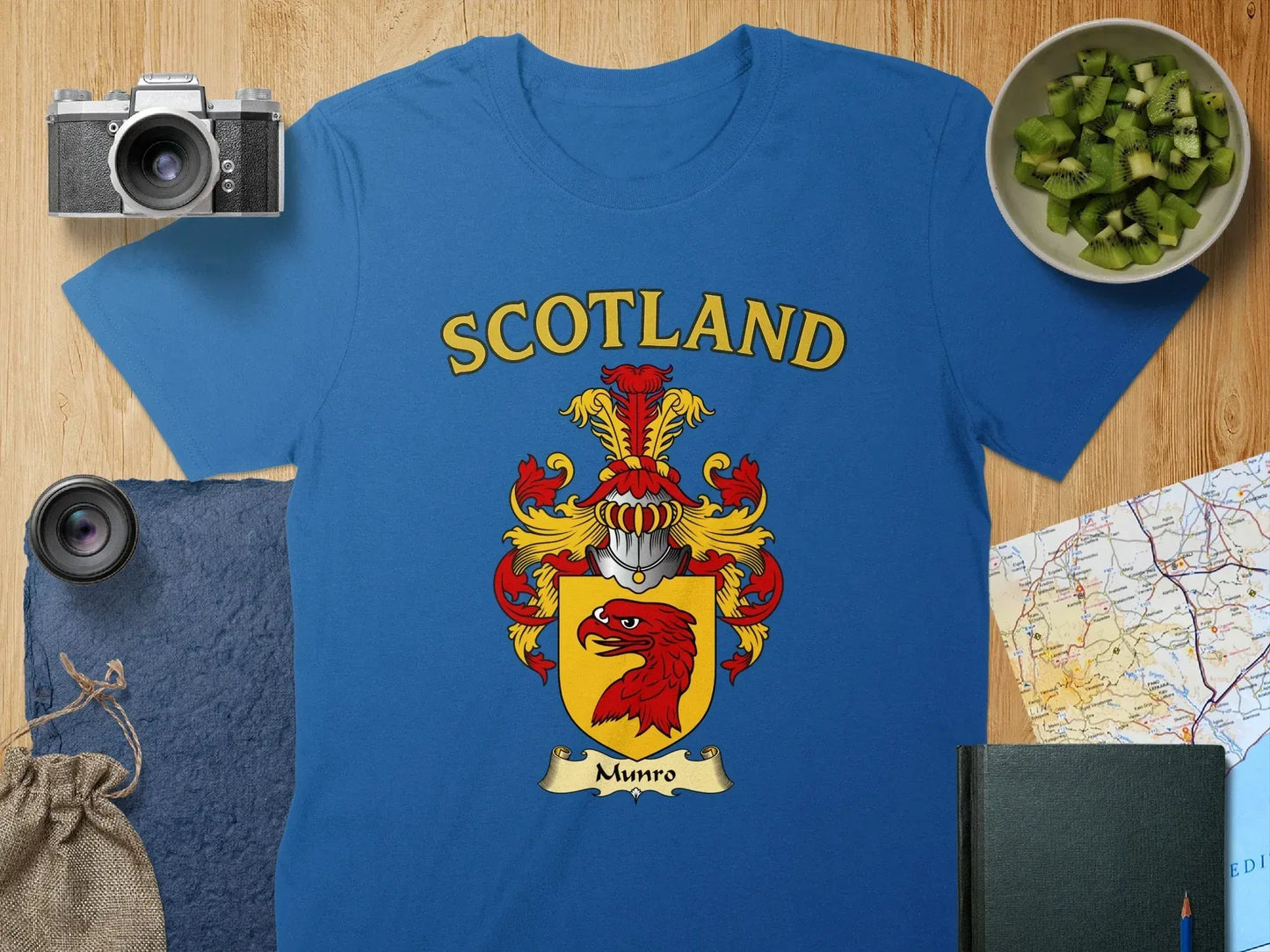Scotland Munro Family Crest Printed T Shirt product