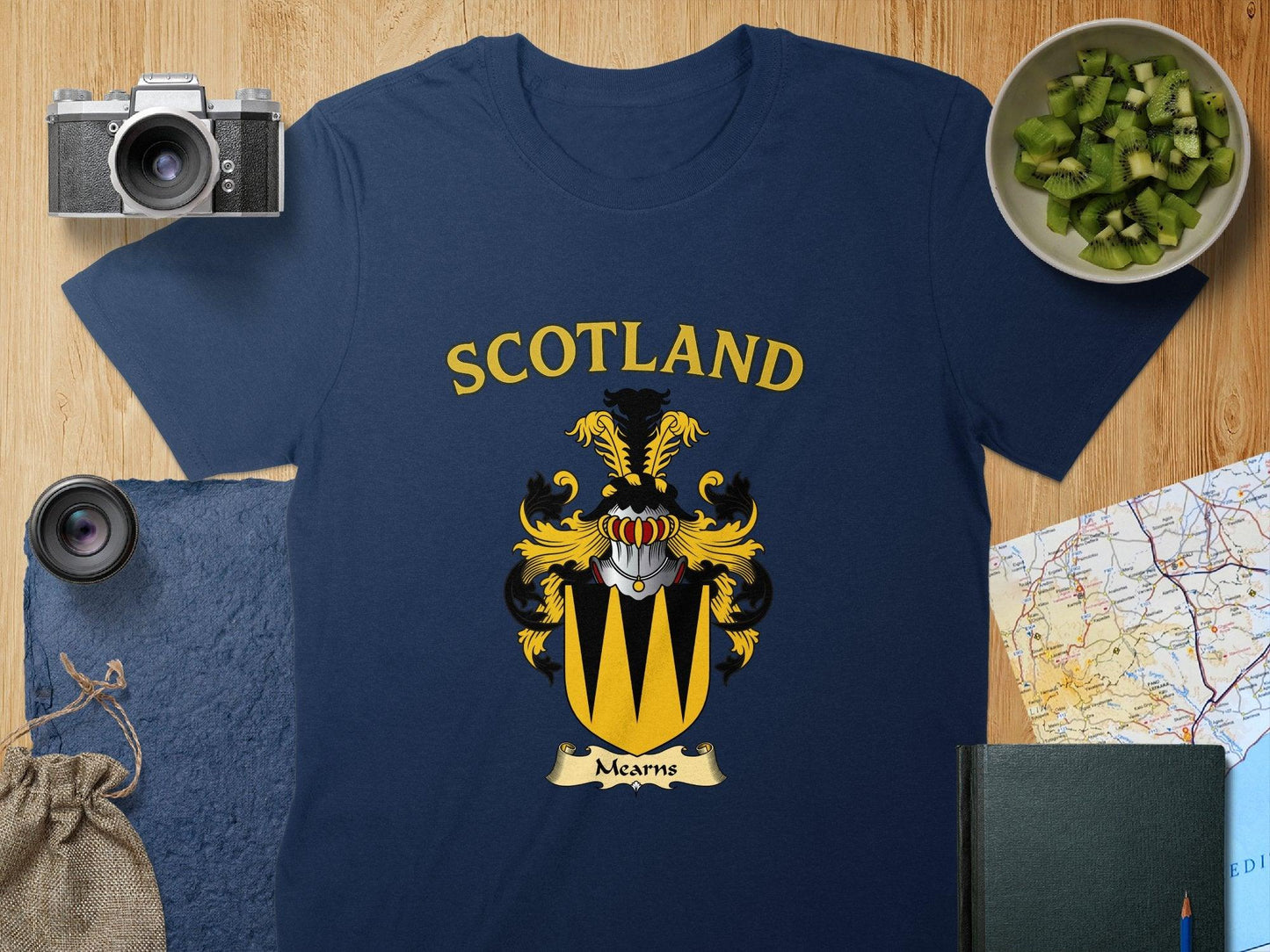 Scotland McCain family crest design t-shirt product