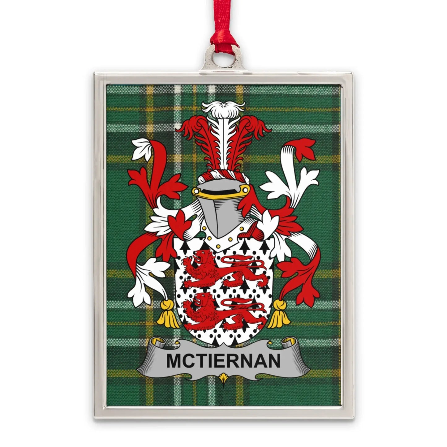 McTiernan Coat of Arms Plaid Pattern Decor product