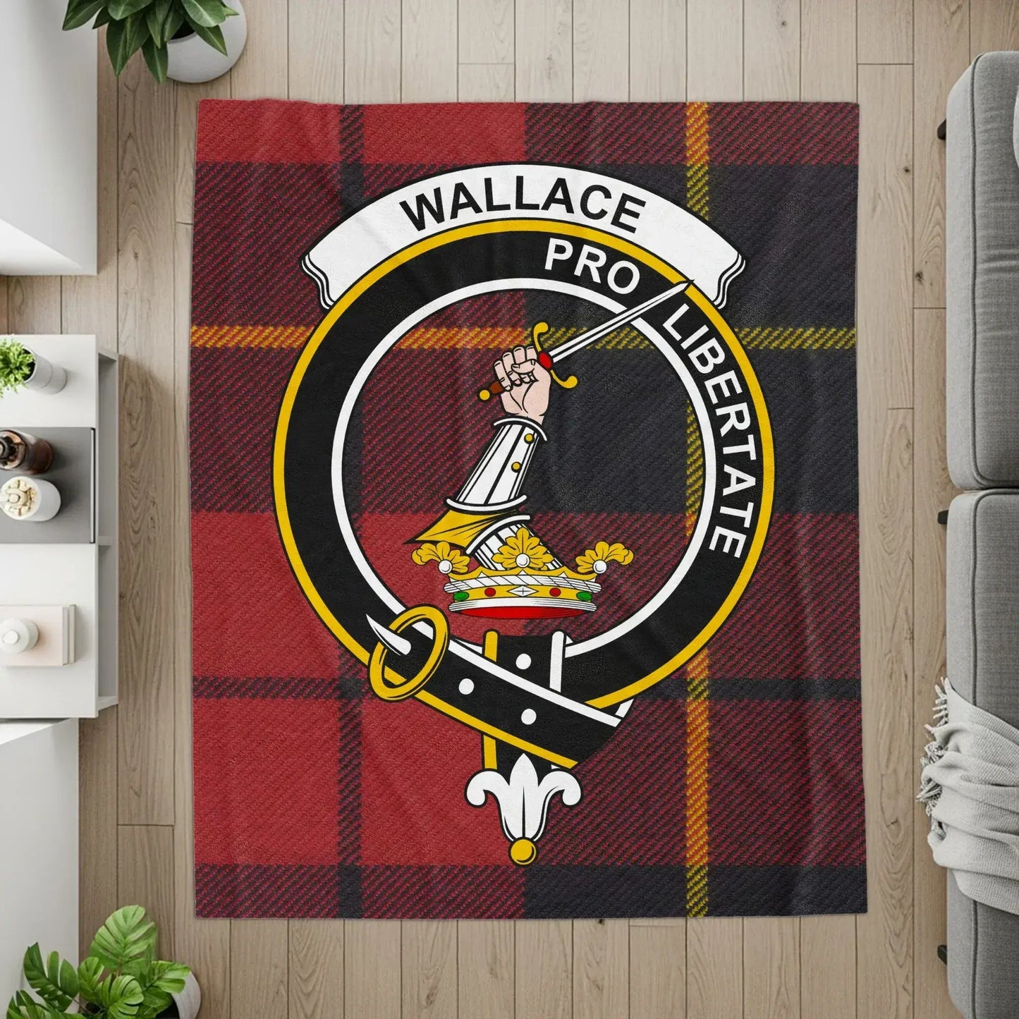 Wallace Pro Libertate Red Plaid Blanket product