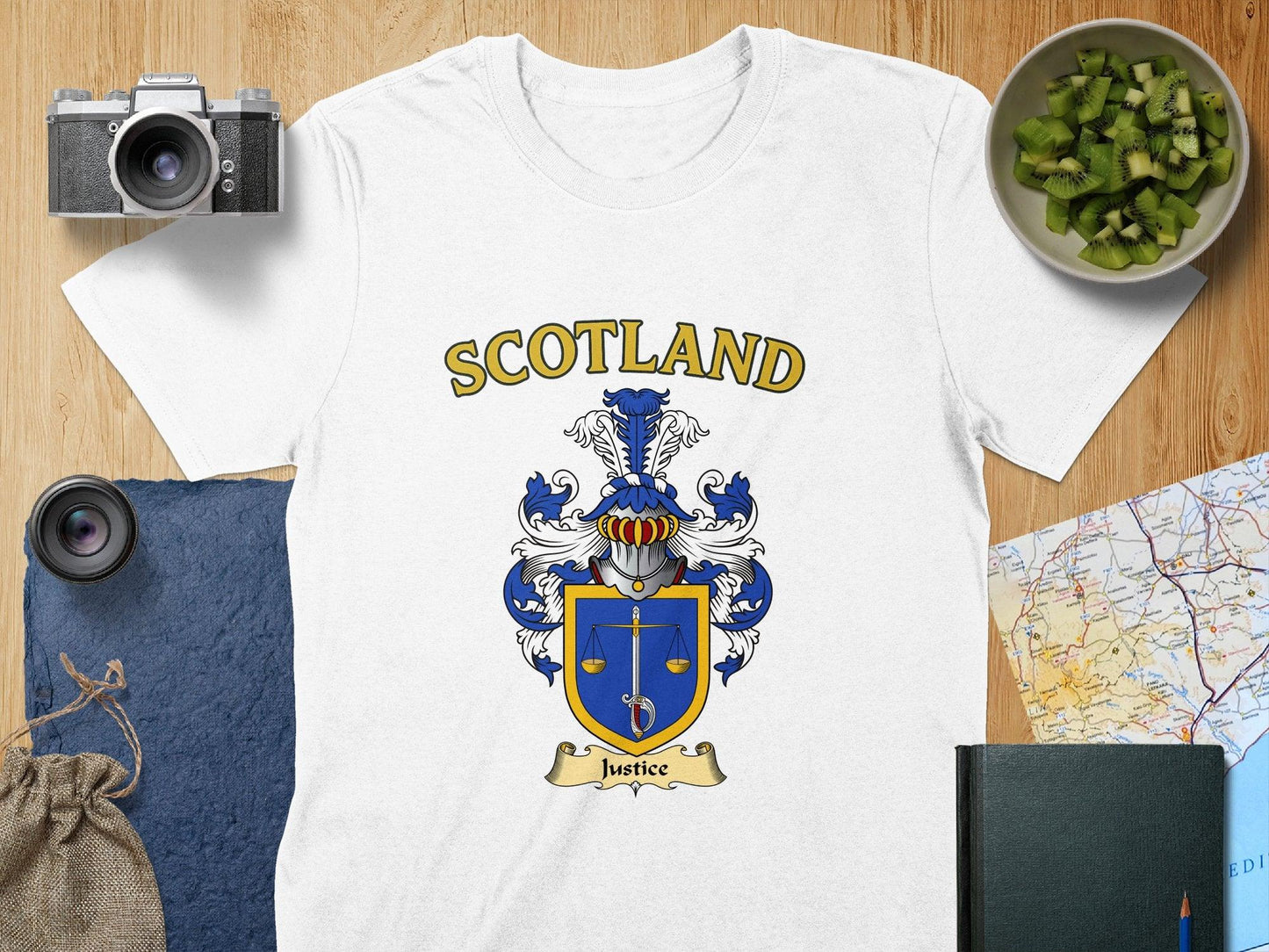 Scotland Justice Emblem Shirt Custom Gift product