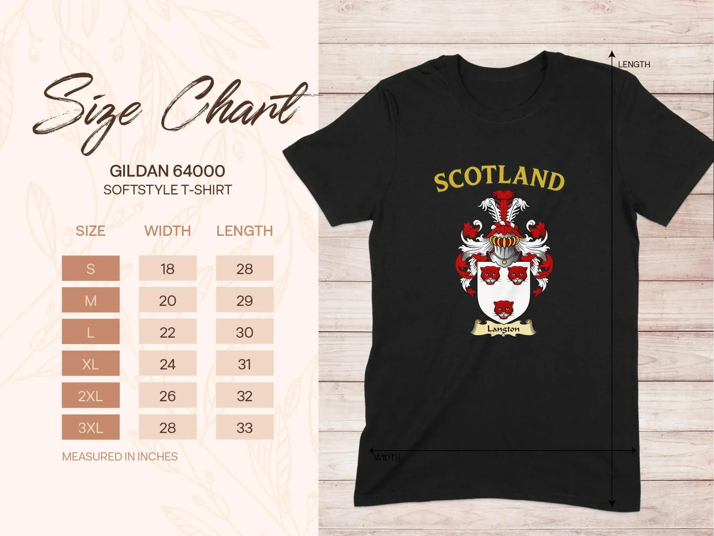 Scotland Family Crest Graphic T-Shirt product