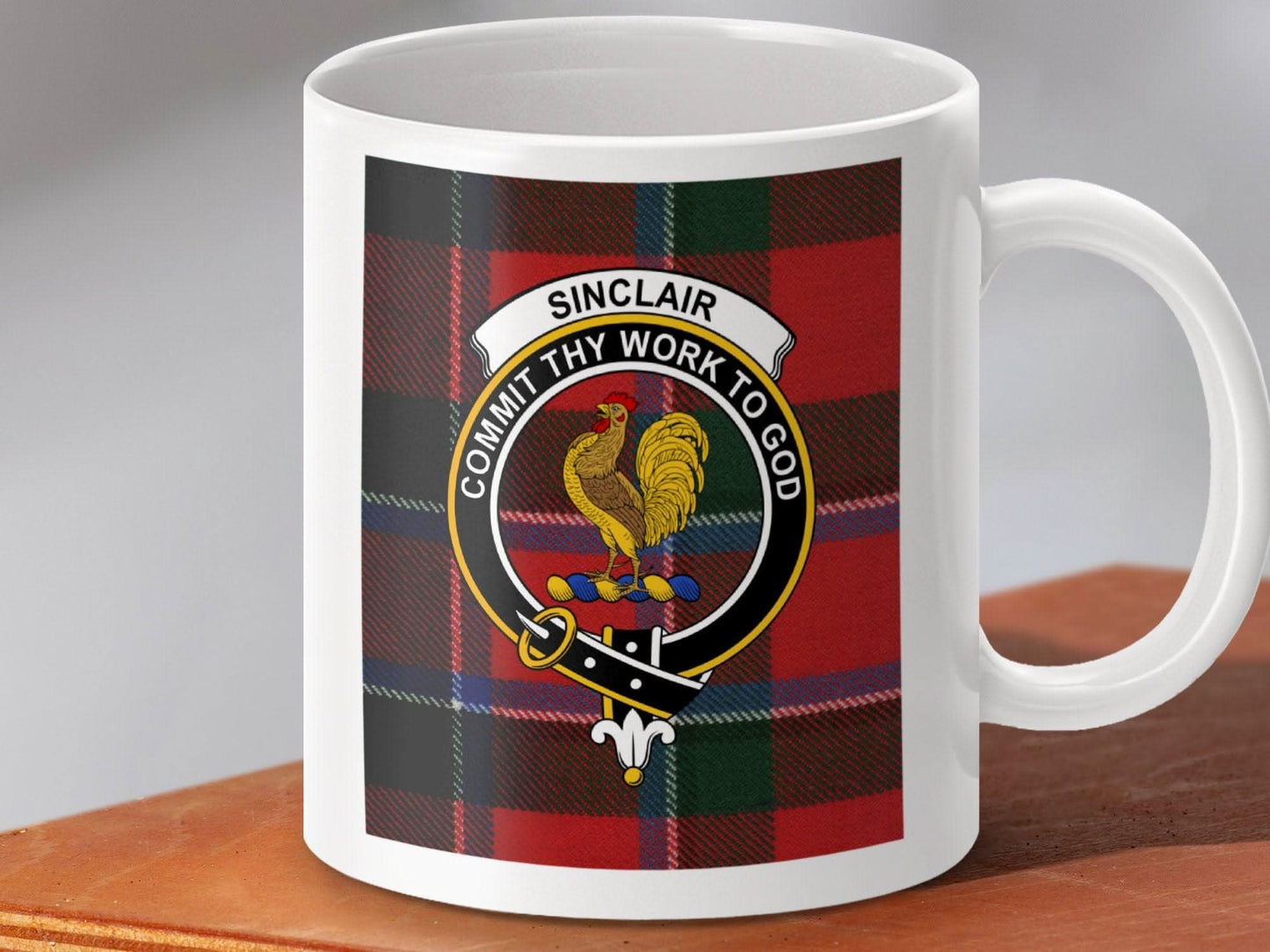 Sinclair Commit Thy Work To God Design Mug product