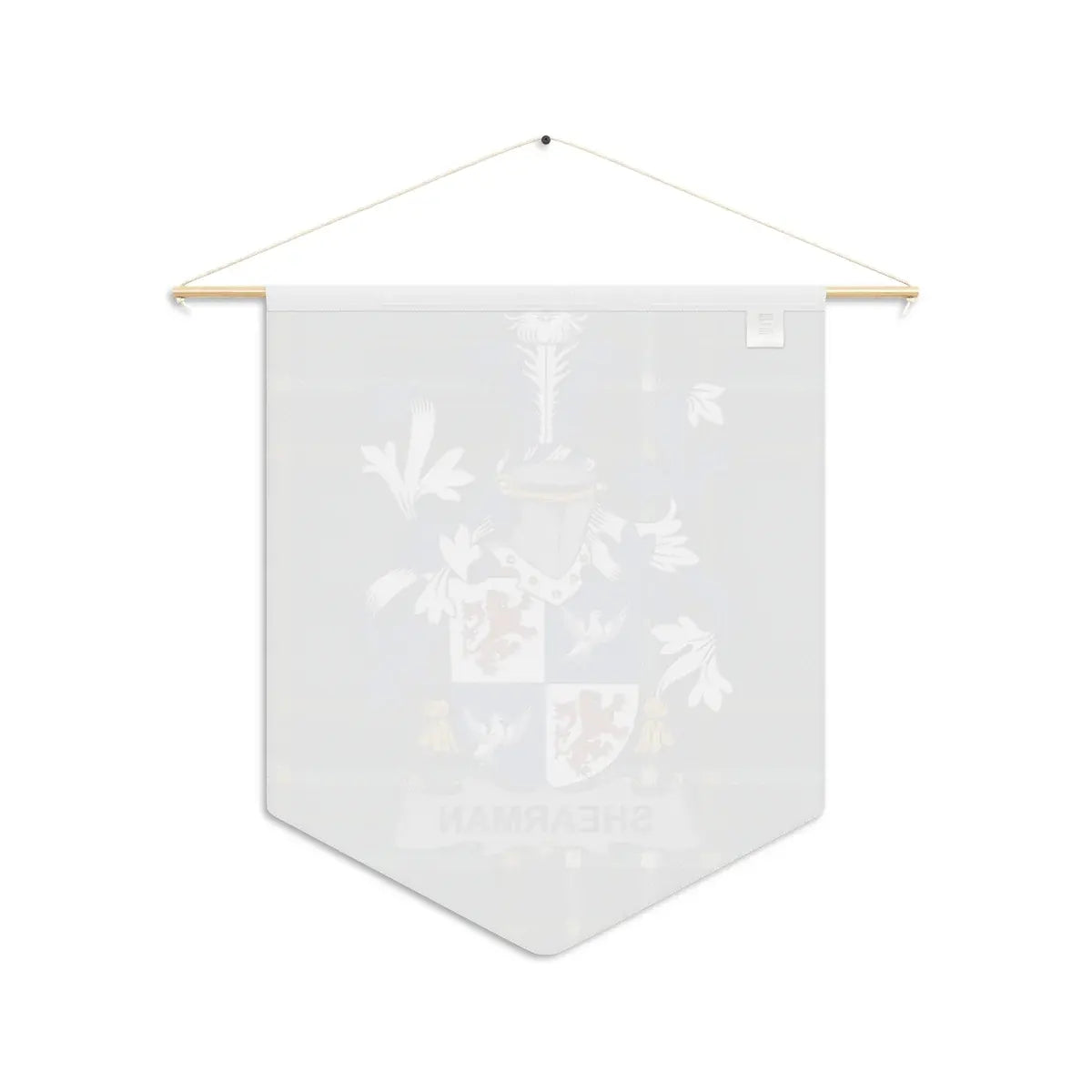 Elegant Personalized Family Crest Wall Banner product