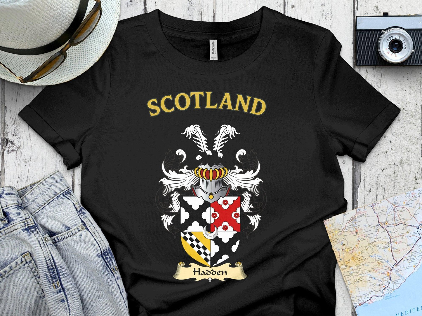 Scotland Haddoch Family Crest Graphic T-Shirt product type