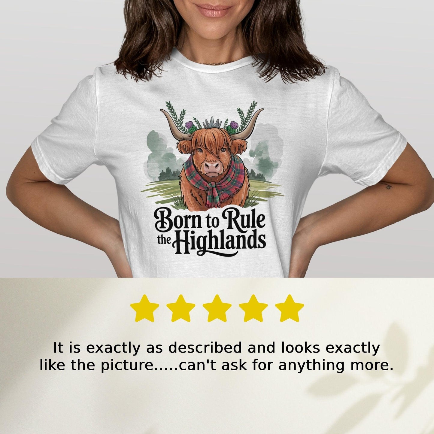 Born to Rule the Highlands t-shirt product