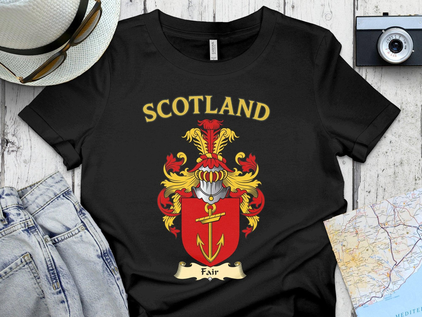 Scotland Fair Crest T-shirt graphic design product