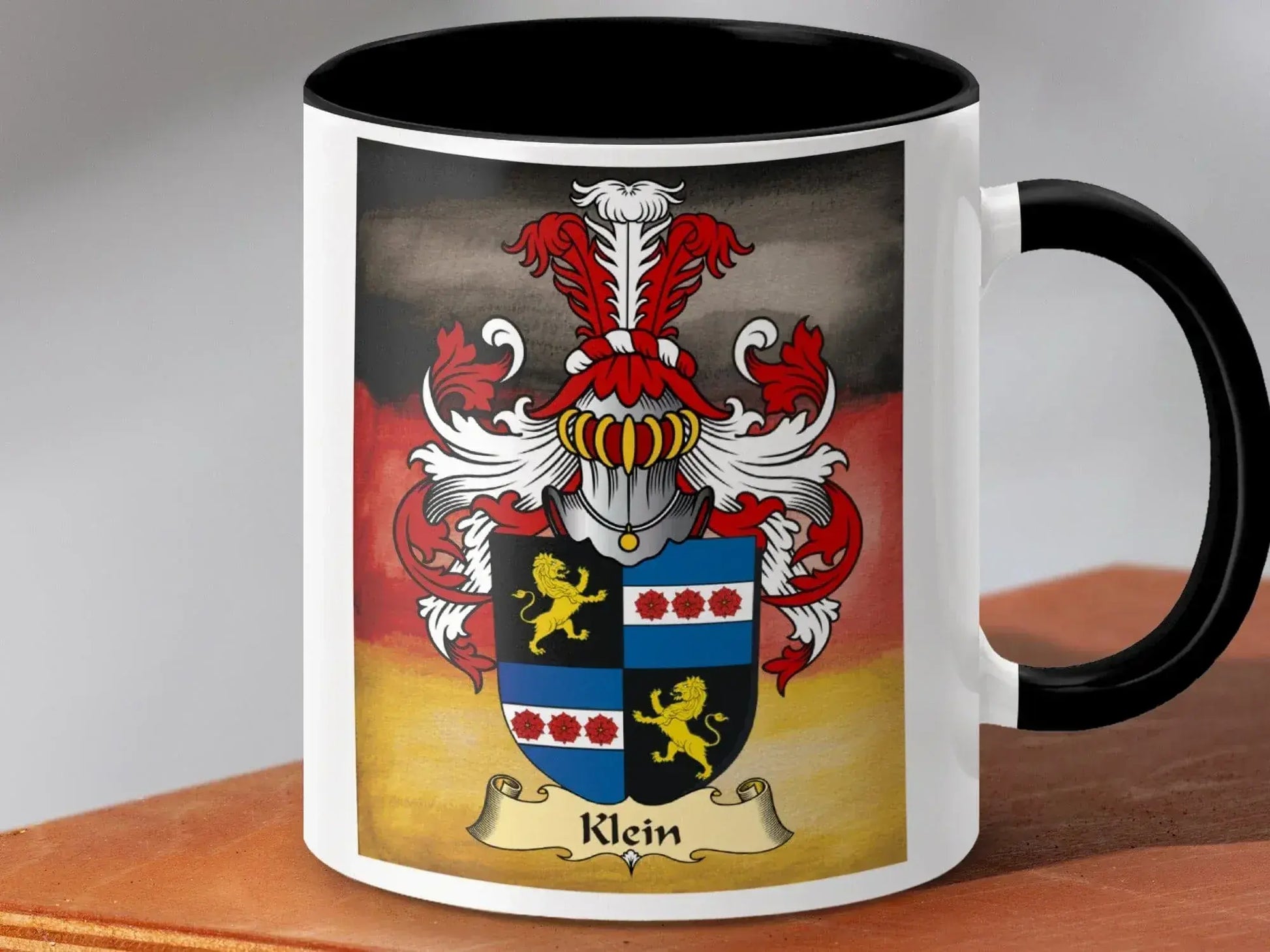 Family Crest Klein Design Printed on Coffee Mug product