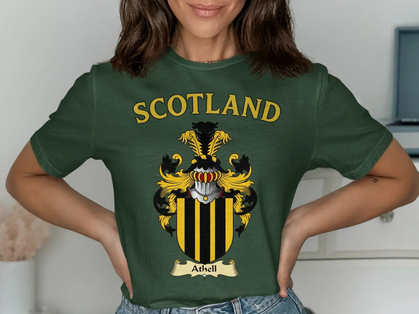 Scotland Atholl Crest Graphic Tee product