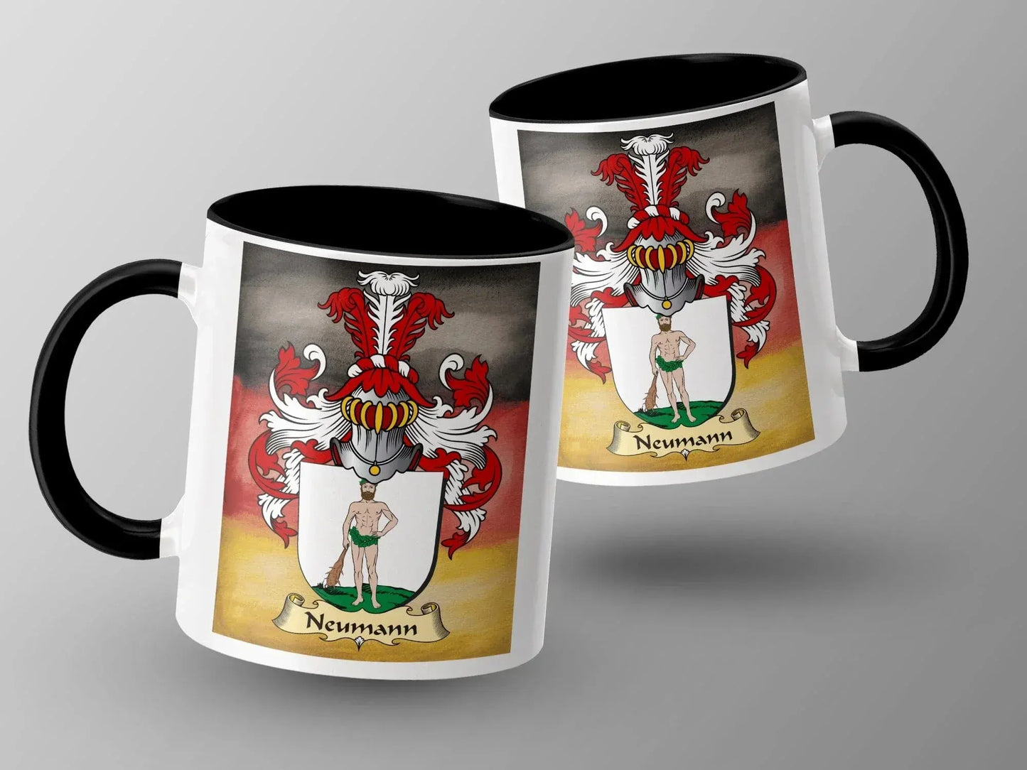 Patriotic German Family Crest Mug Gift product type