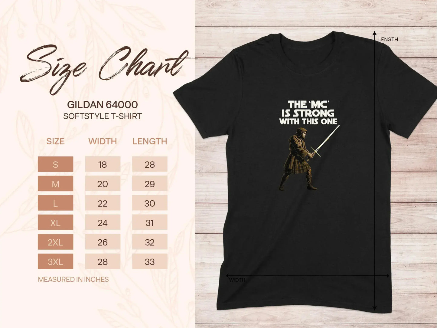 The 'MC' Is Strong With This One T-Shirt Product