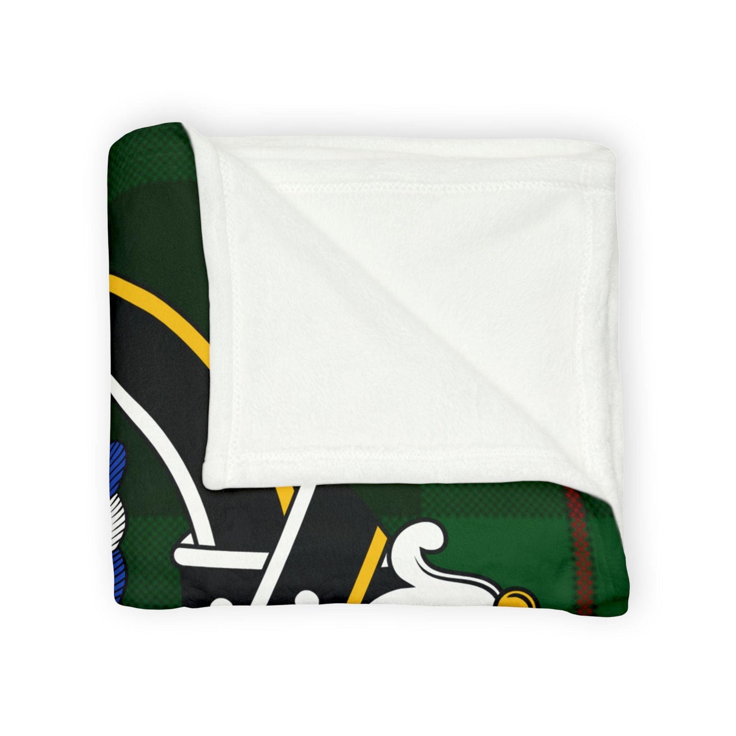 Galloway Clan Tartan Blanket – Scottish Crest Throw