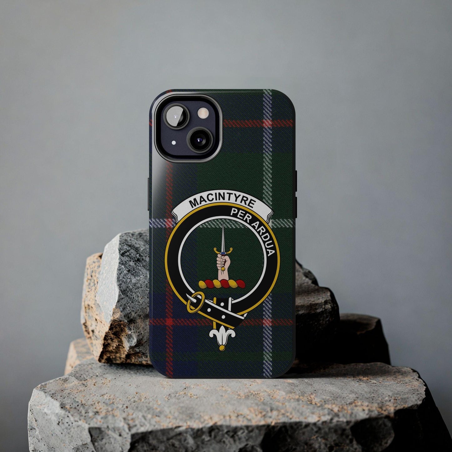 MacIntyre Clan Scottish Tartan Cell Phone Case - Celtic Ancestry Gifts