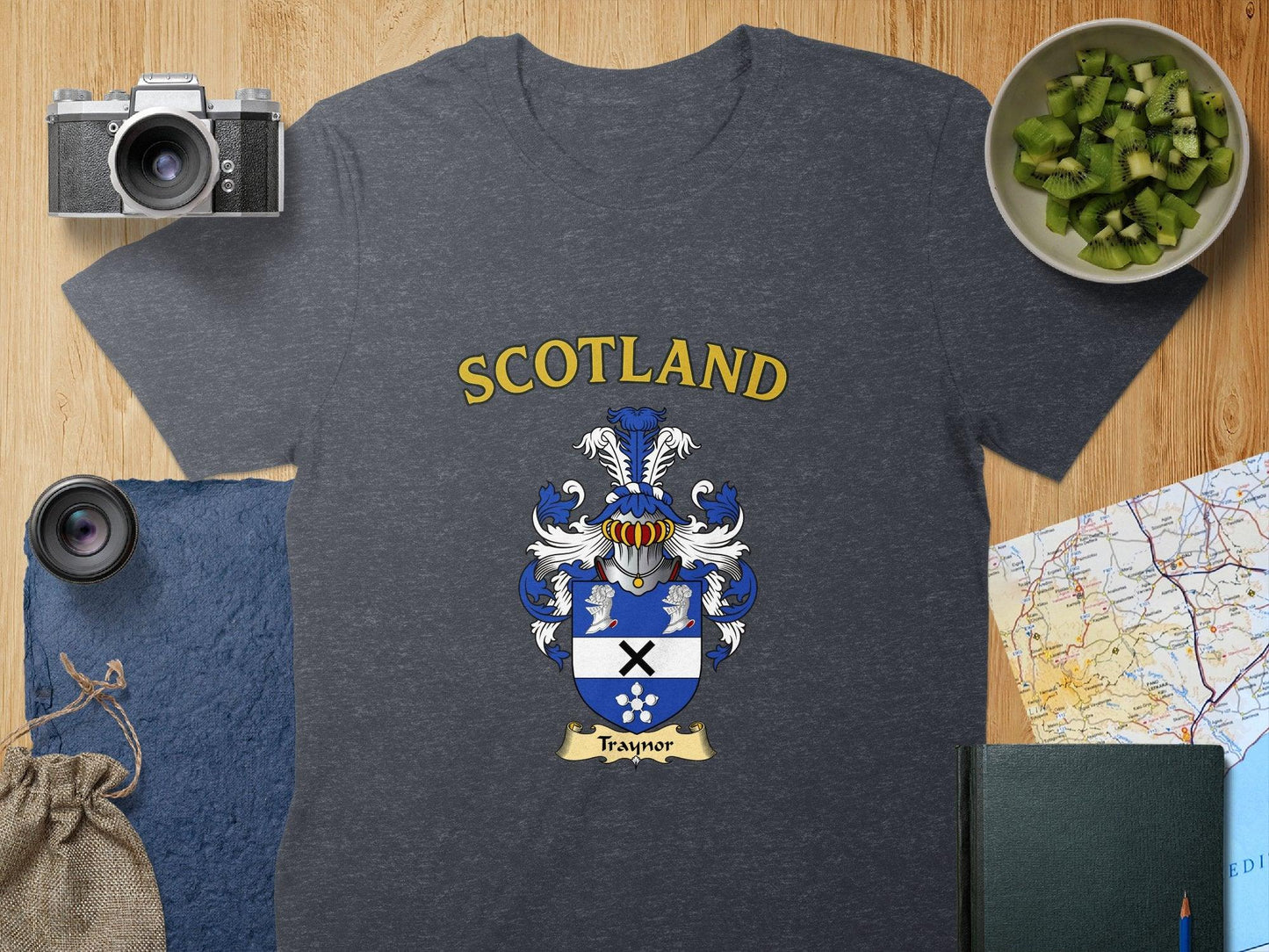 Scotland Heritage Crest Graphic Tee product