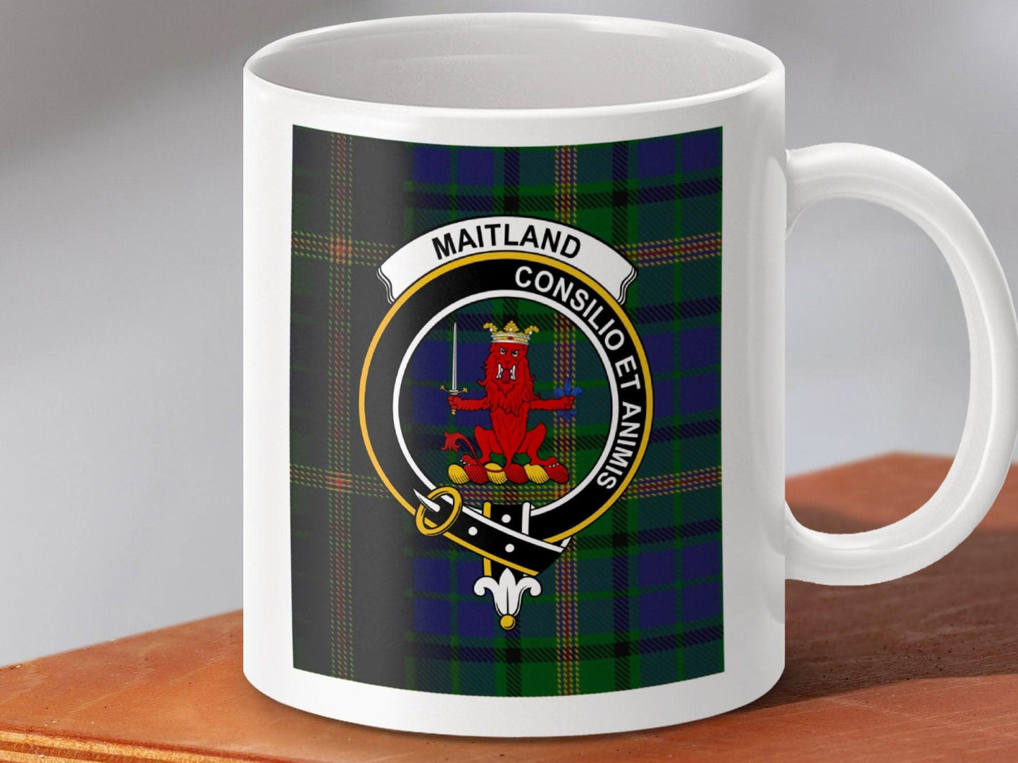 Maitland Consilio et Animis Plaid Mug product