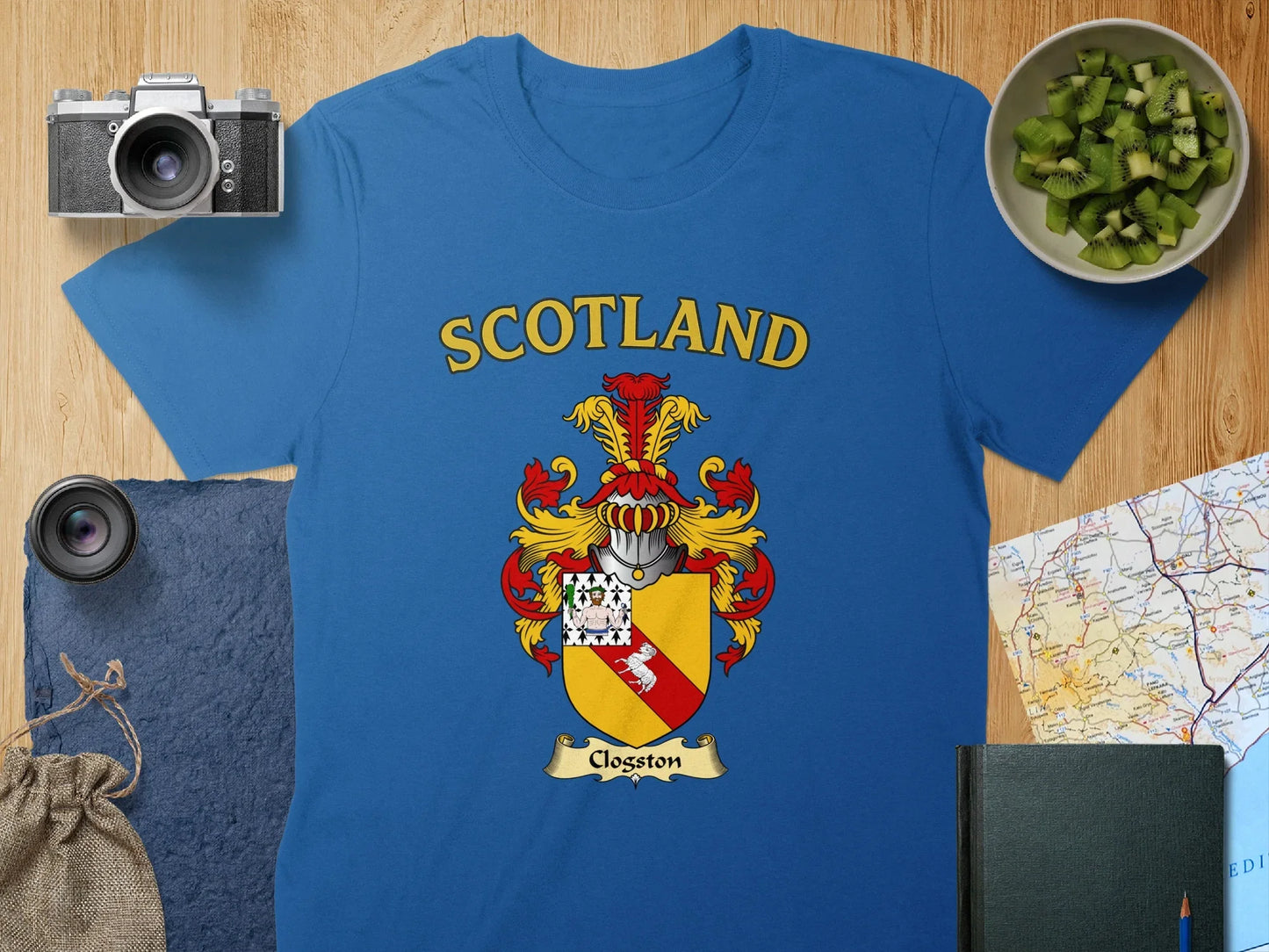 Scotland Clan Coat of Arms T-Shirt product