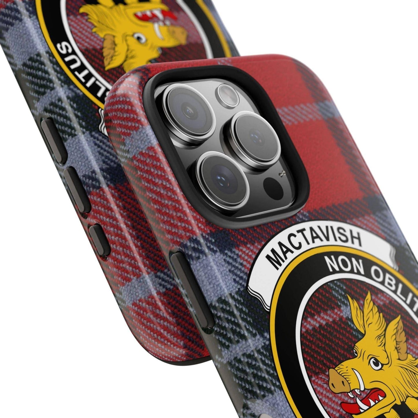 MacTavish Clan Scottish Tartan Cell Phone Case - Celtic Ancestry Gifts
