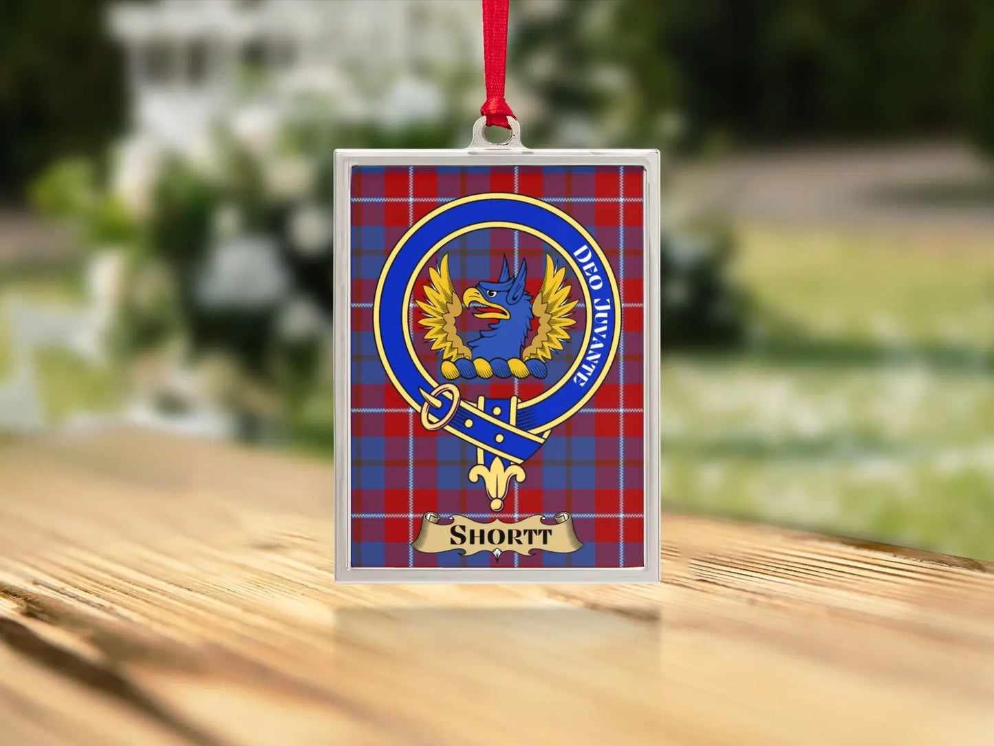 Shortt Dieut Avant Tartan Plaid Crest product