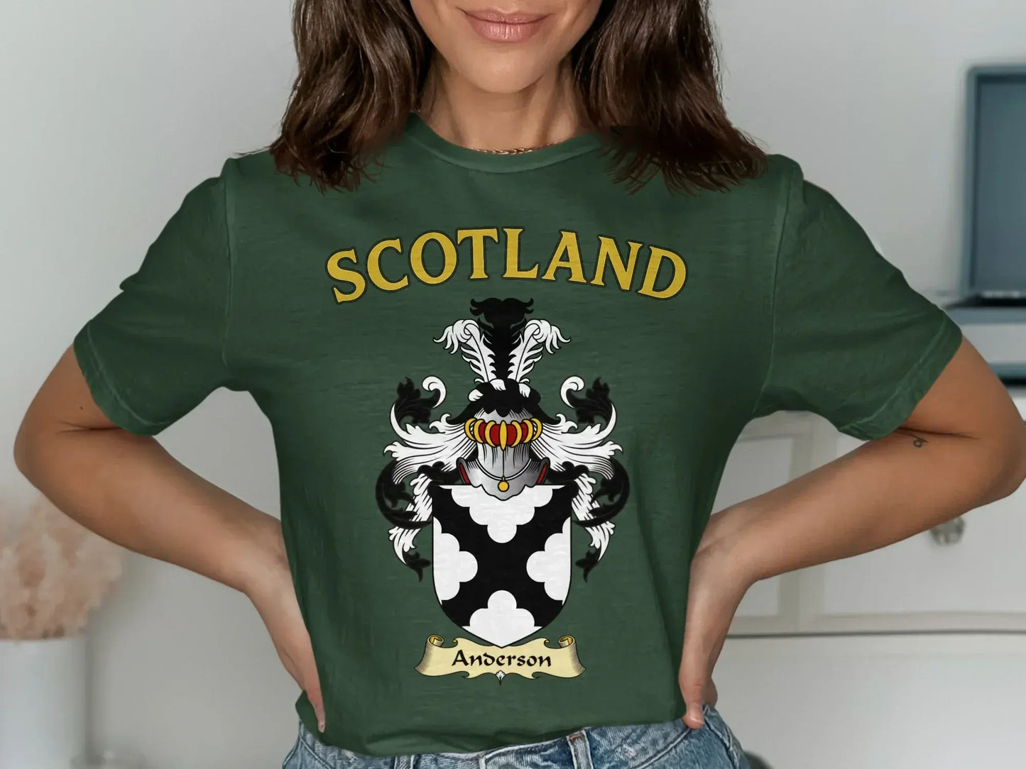 Scotland Anderson Family Crest T-Shirt product type