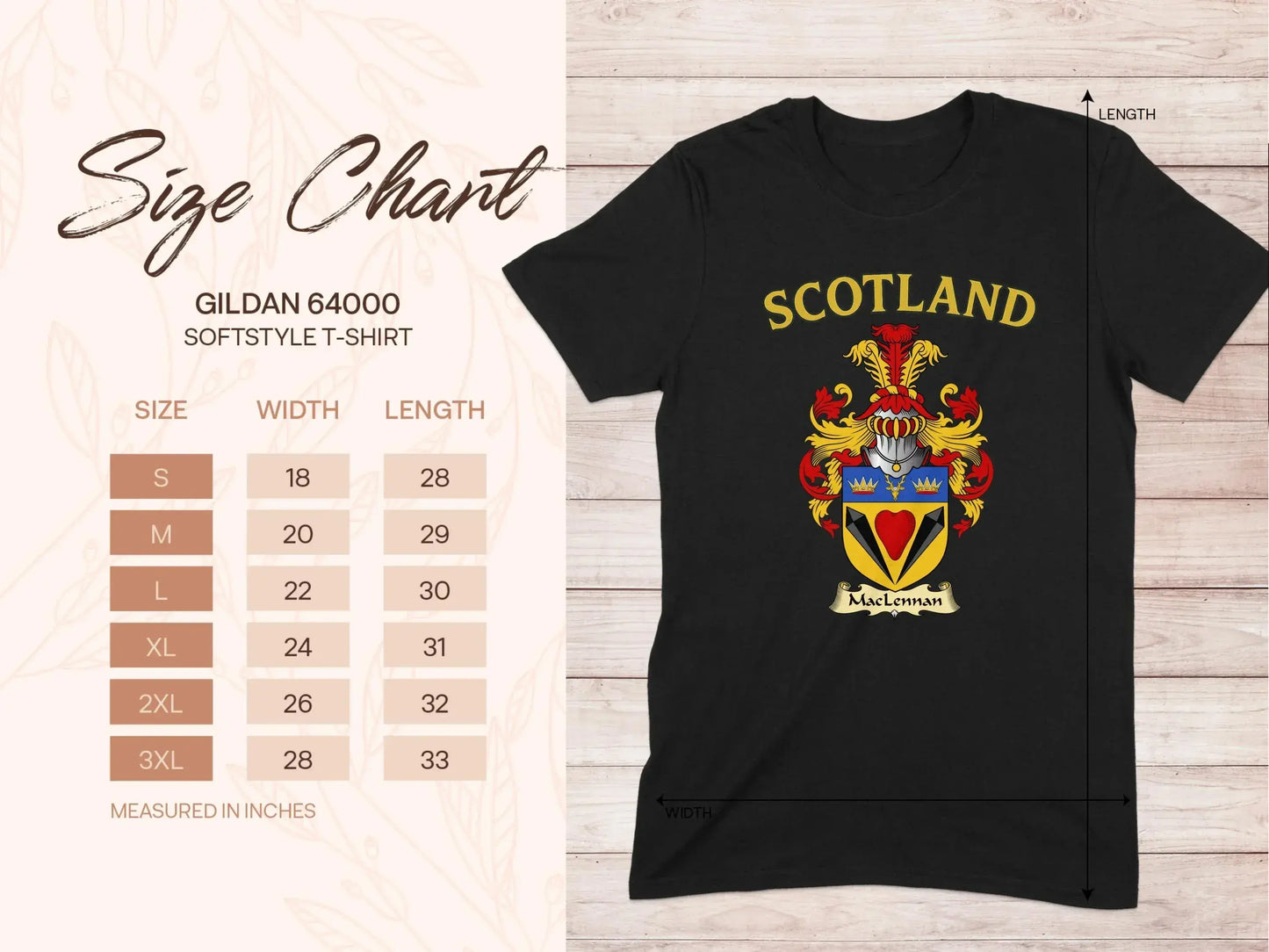 Scotland Crest Design Softstyle T-shirt product type