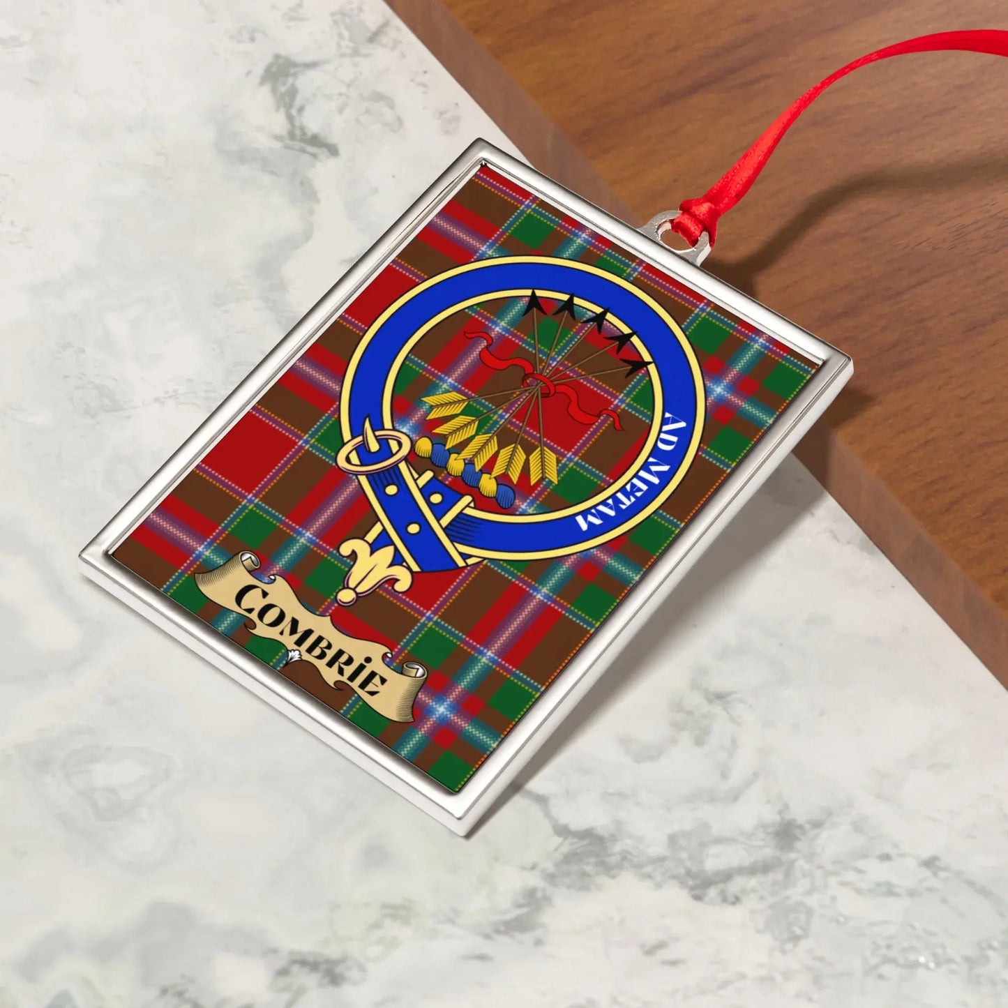 Clan MacKenzie Tartan Retro Style Ornament product