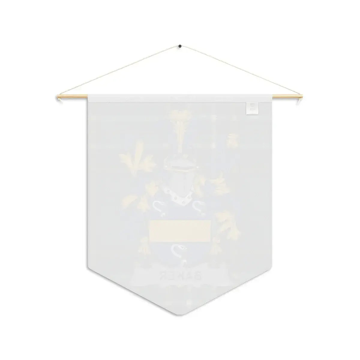 Custom Family Crest Banner Personalized Hanging product